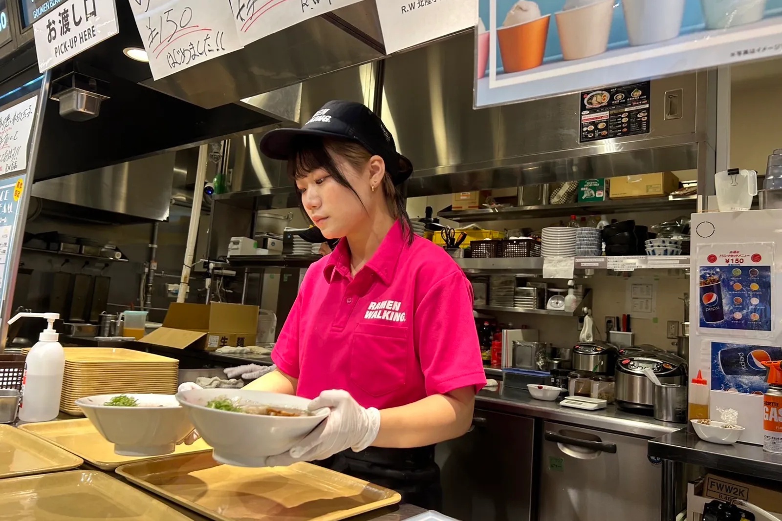 ラーメン RAMEN WALKING ラーメンコレクション 立川ラーメンスクエア店
