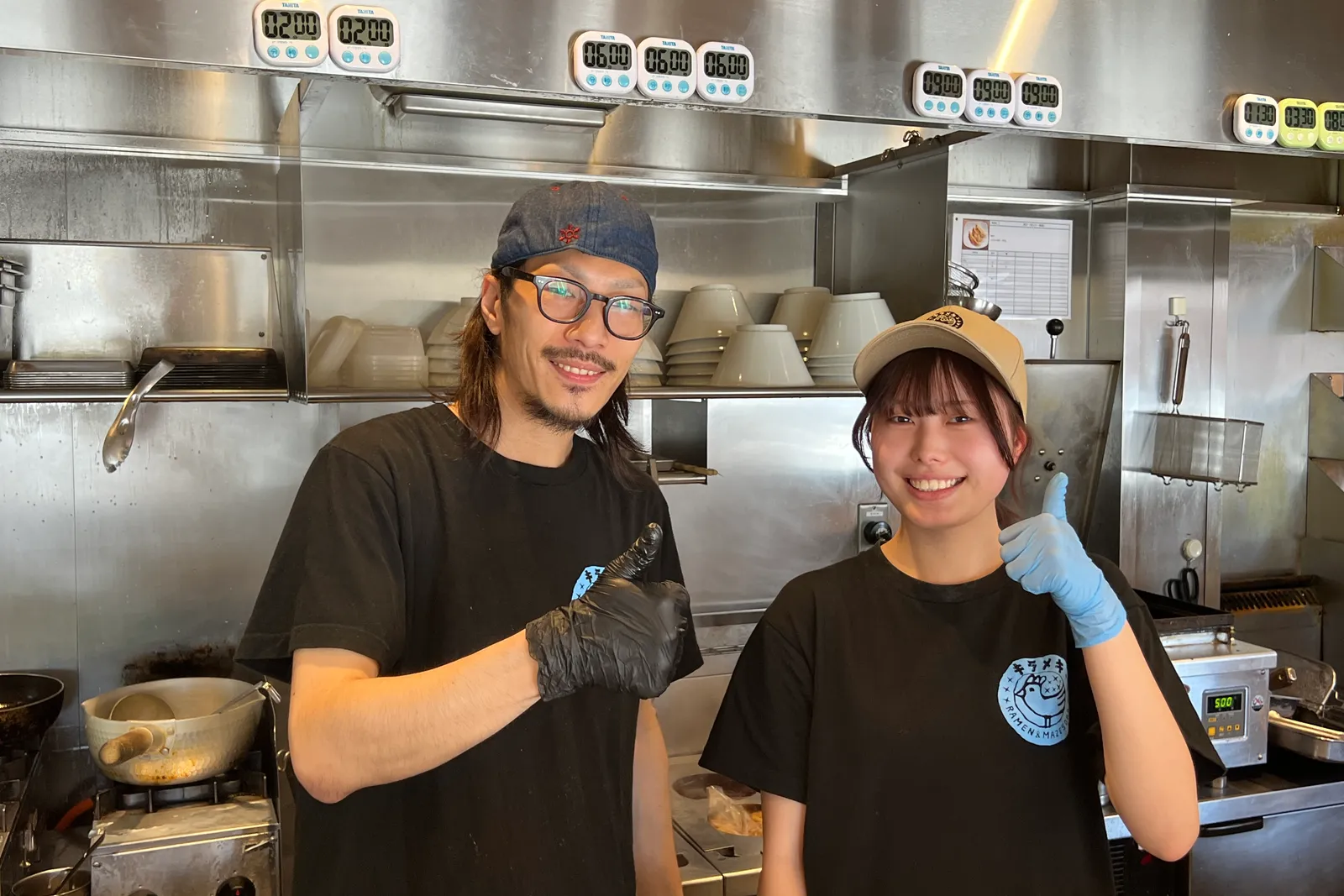 鶏白湯らーめん 台湾まぜそば キラメキノトリのイメージ