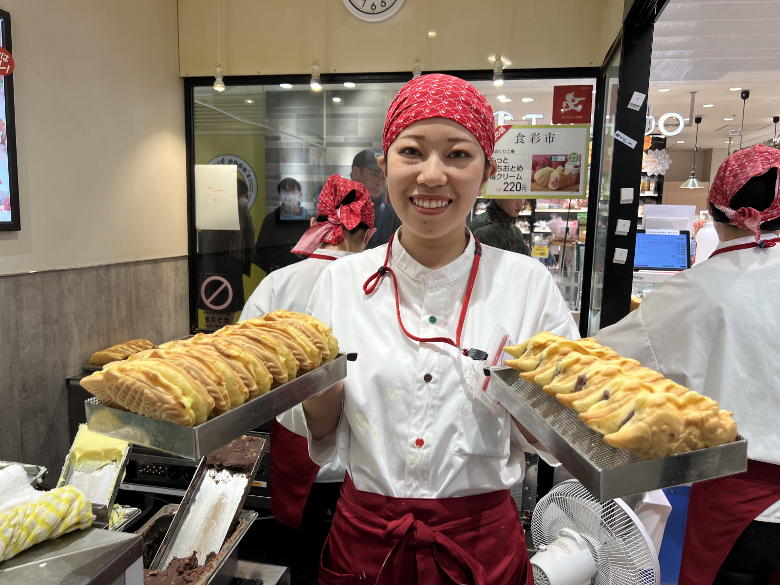 たい焼き 横浜くりこ庵 横浜東口ポルタ店の画像2