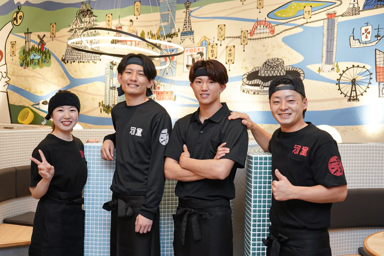 醤油豚骨ラーメン 河童ラーメン本舗のイメージ