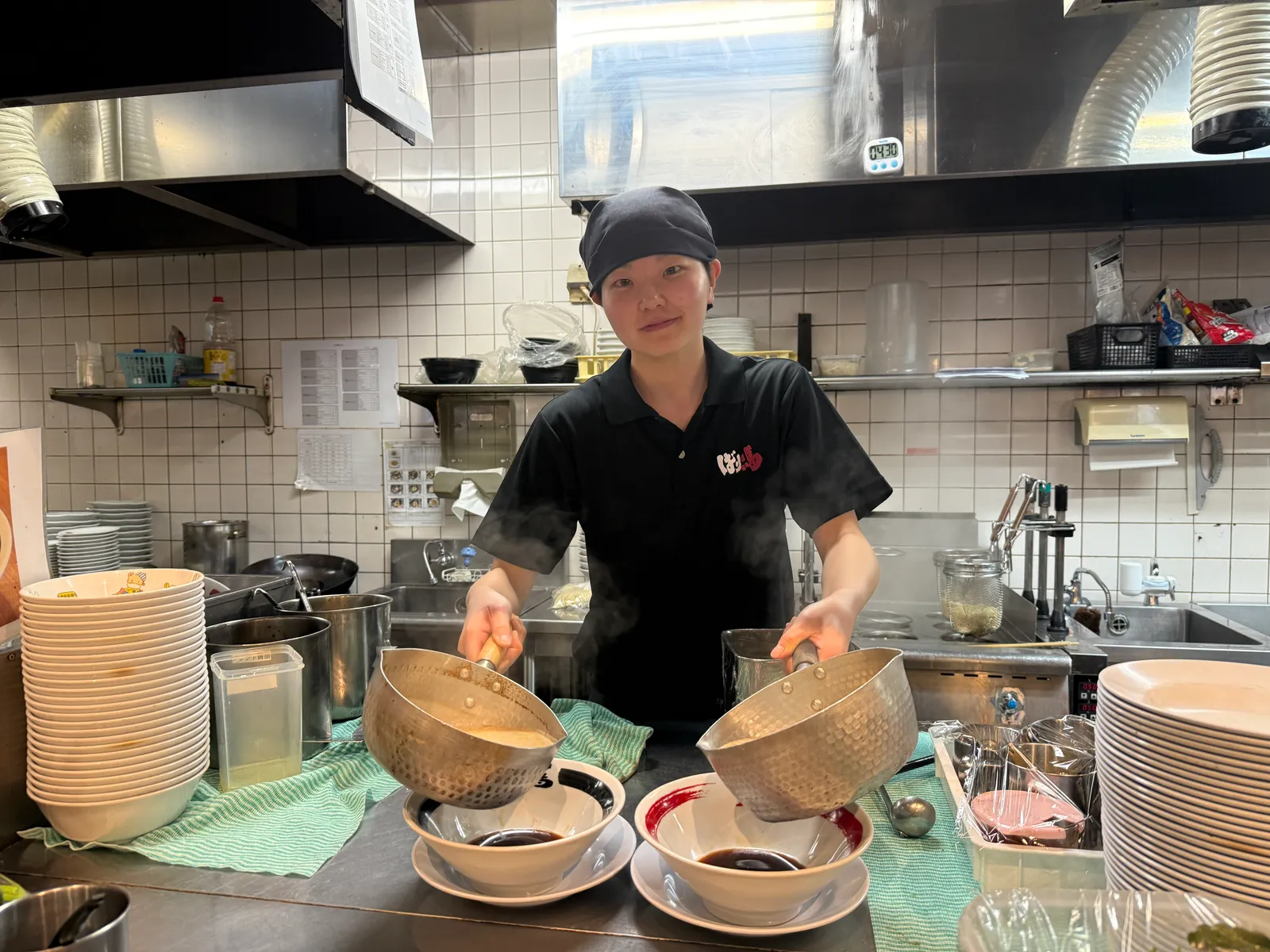 ラーメン とんこつ鶏ガラ醤油 ばり馬 中広店の画像2