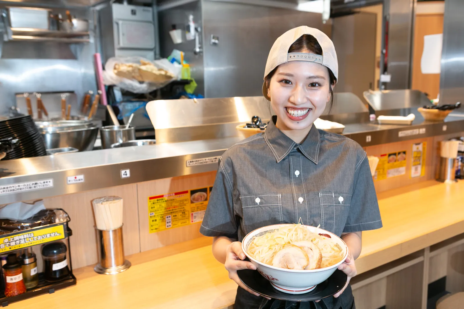 ラーメン 豚山 新潟米山店