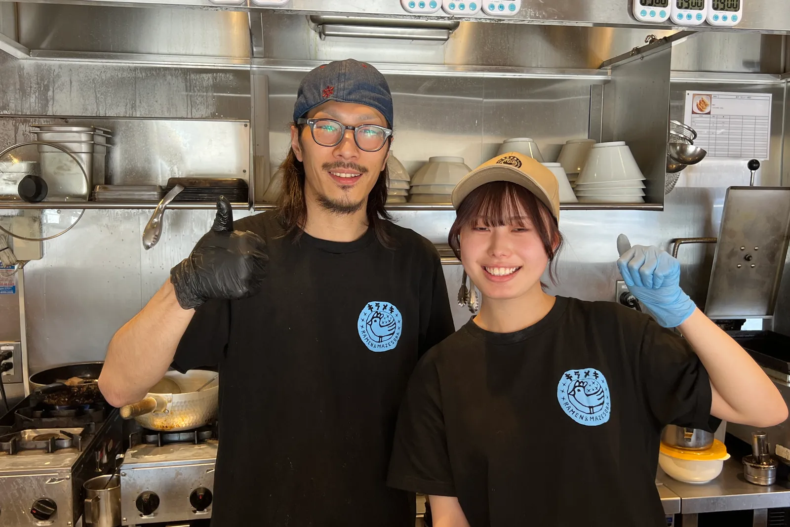 鶏白湯らーめん 台湾まぜそば キラメキノトリのイメージ