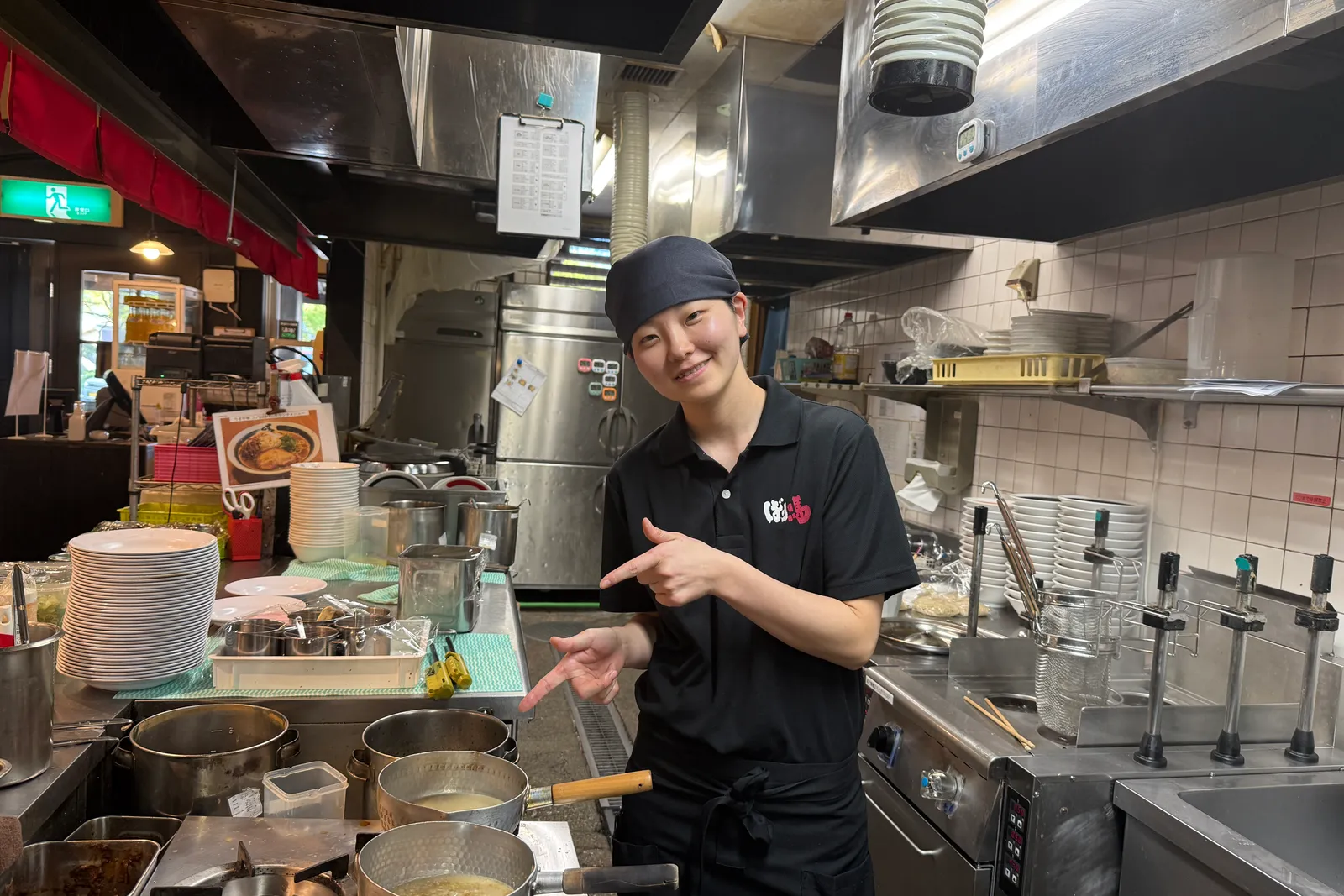 ラーメン とんこつ鶏ガラ醤油 ばり馬のイメージ